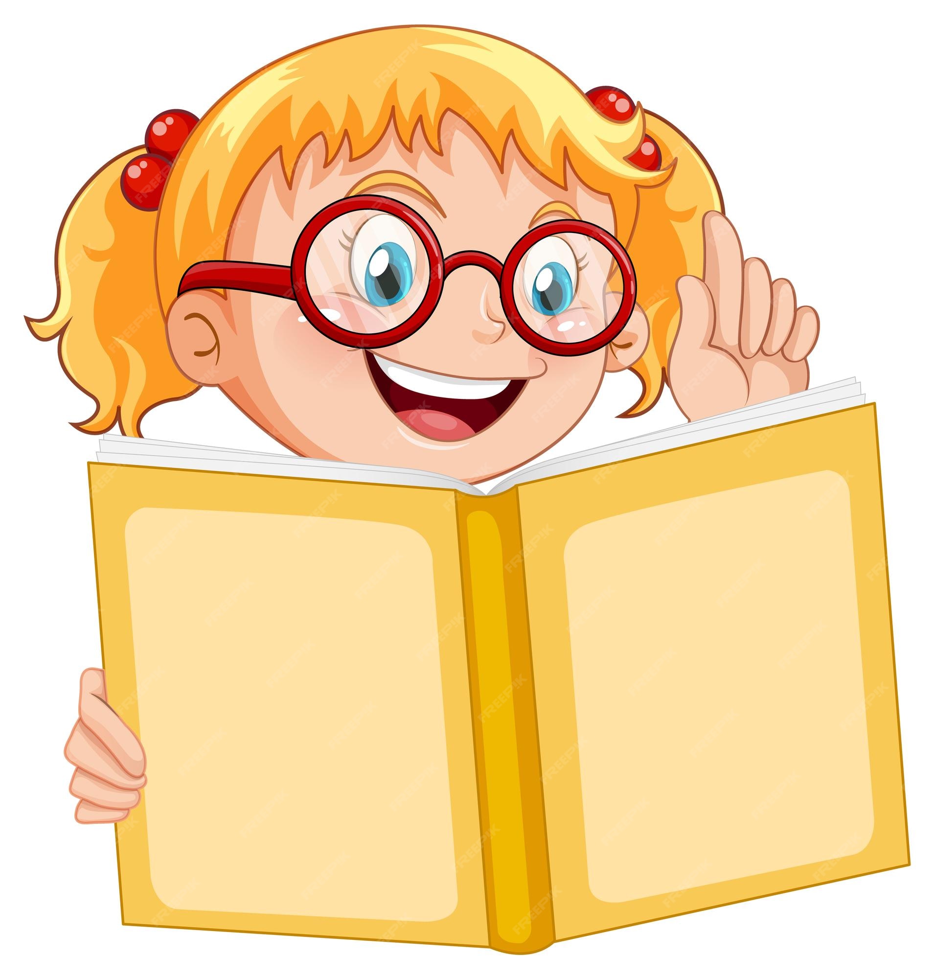 happy book clipart