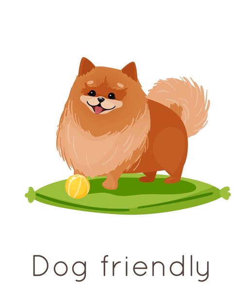 犬のイラストの描画スタイル 無料のベクター