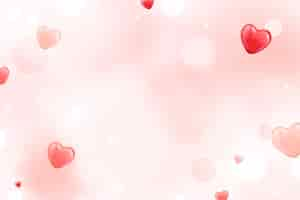 Free vector little red heart background