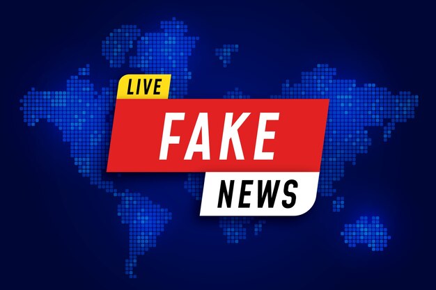 Live fake news broadcasting