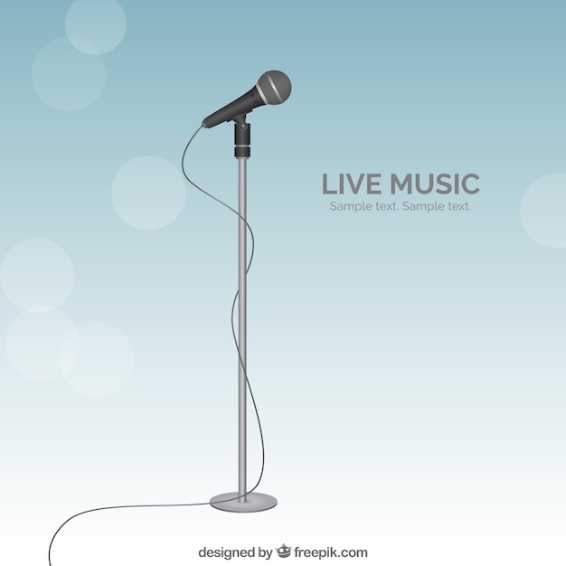 Free vector live music