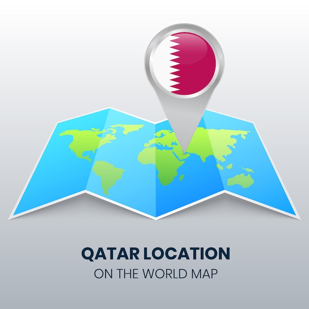 Download Free Qatar Map Design With Flag And Light Background Vector Free Vector Use our free logo maker to create a logo and build your brand. Put your logo on business cards, promotional products, or your website for brand visibility.