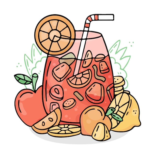 Free vector locro illustration in hand drawn style