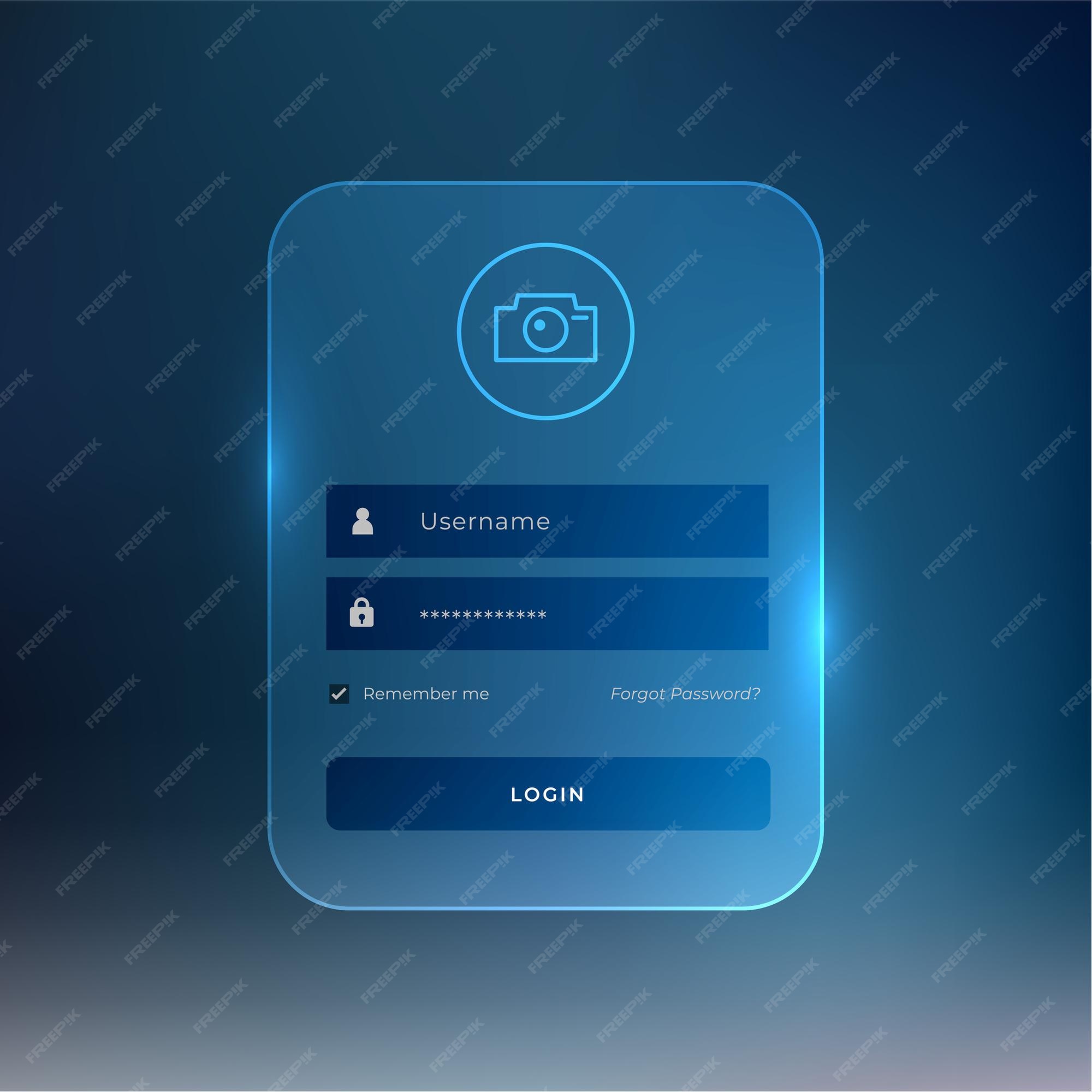 Login Ui Images - Free Download on Freepik