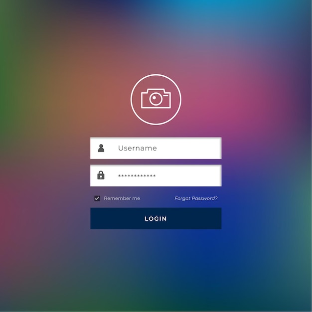 Login Screen Images - Free Download on Freepik