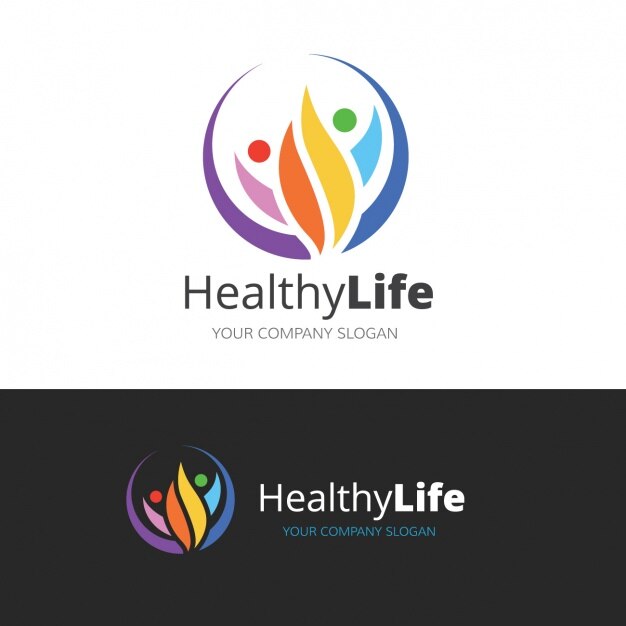 Logo about a healthy lifestyle