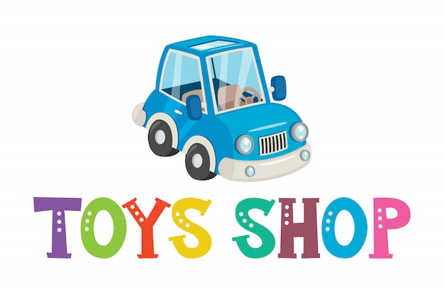 Download Kids Toys Company Logo PSD - Free PSD Mockup Templates