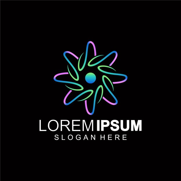 Premium Vector | Logo designs color full