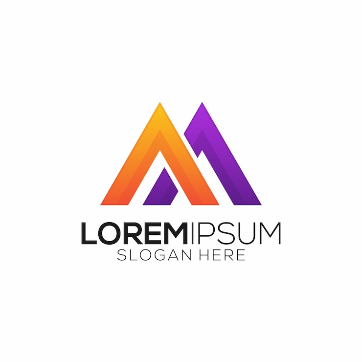 Free Vector logo m icon