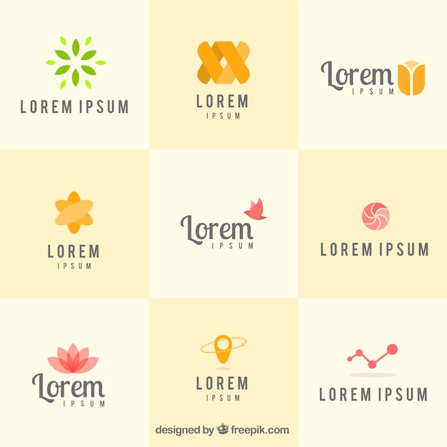 Logo template collection