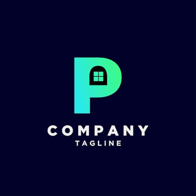 Logo unique luxury gradient colorful design