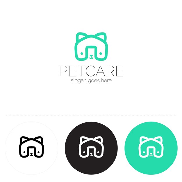 Logo with pet design