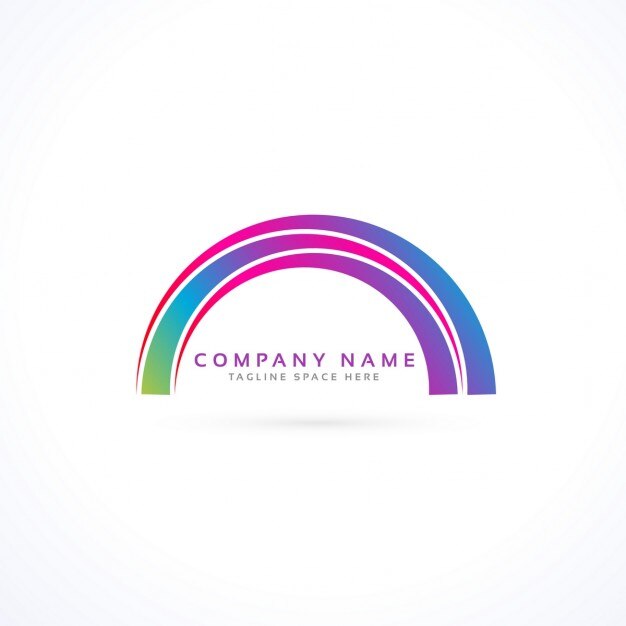 Rainbow Logo Images Free Vectors Stock Photos Psd