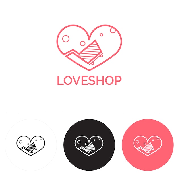 ショッピングデザインのロゴ