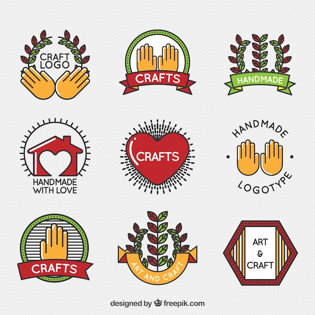 Download Handmade Logo Design Ideas PSD - Free PSD Mockup Templates