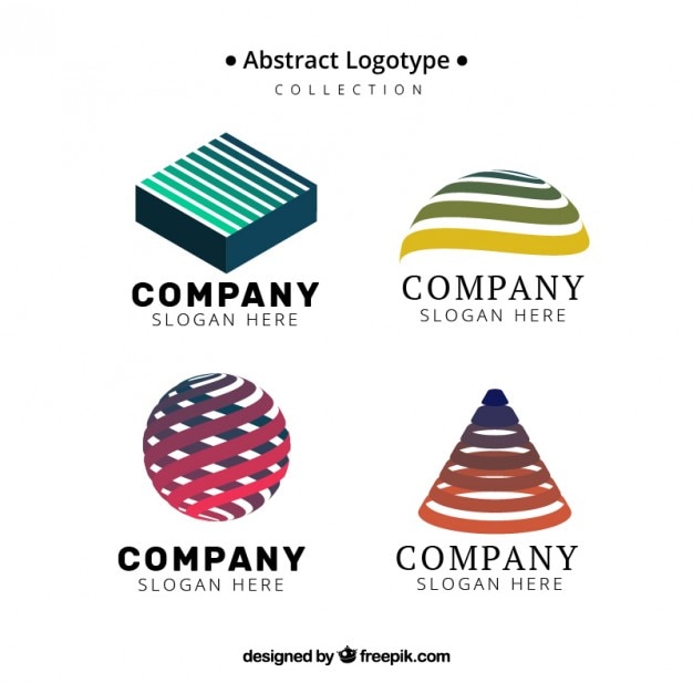 Logoypes in modern style