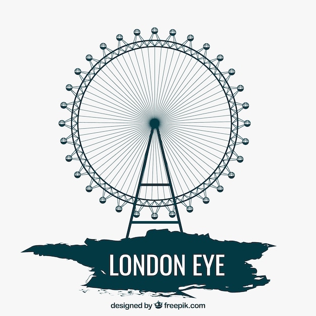 Free vector london eye