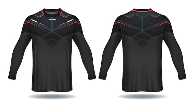 Premium Vector Specification Cycling Jersey Template