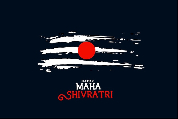 Lord shiva tika background for maha shivratri festival