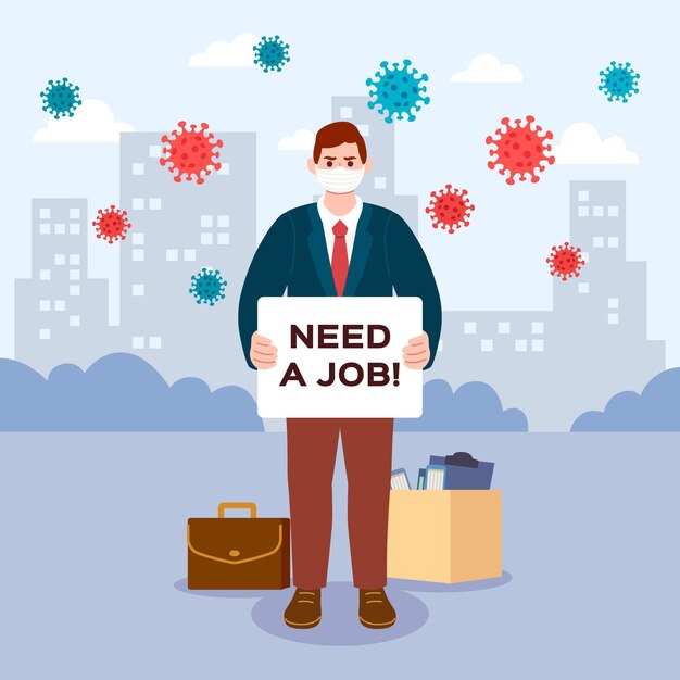 loss job due to coronavirus crisis