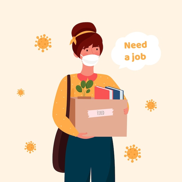 loss job due to coronavirus crisis