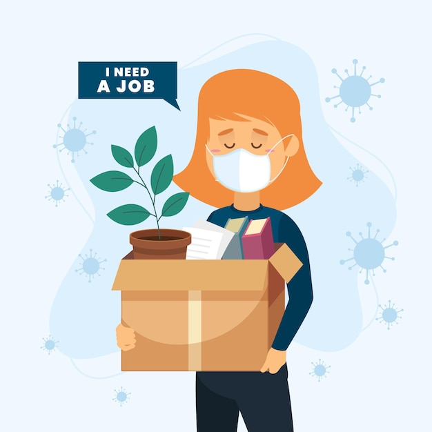 loss job due to coronavirus crisis