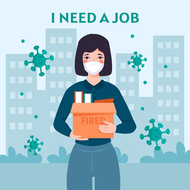 Loss job due to coronavirus crisis