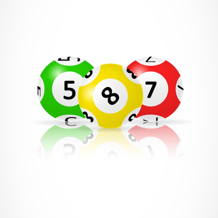 Free Vector lotto balls illustration