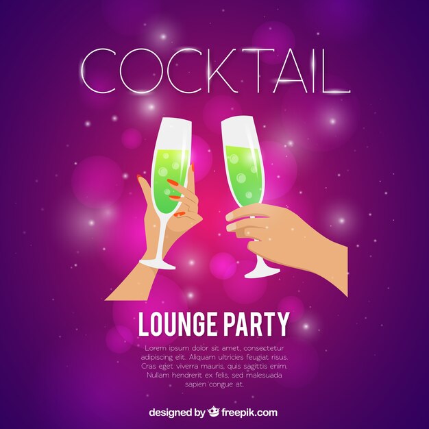 Lounge party background