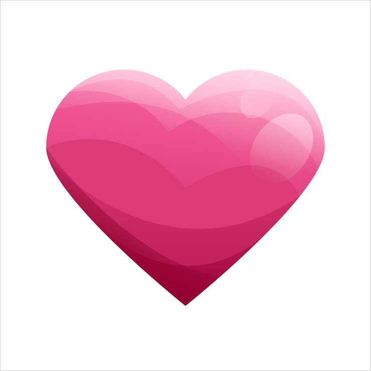 무료 Vector 사랑 그라데이션 일러스트 디자인