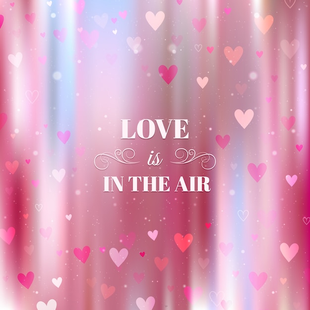 Love is in the air background