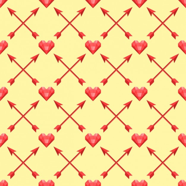 Free vector love pattern design