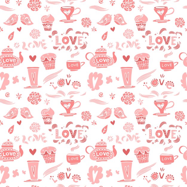 Love pattern design