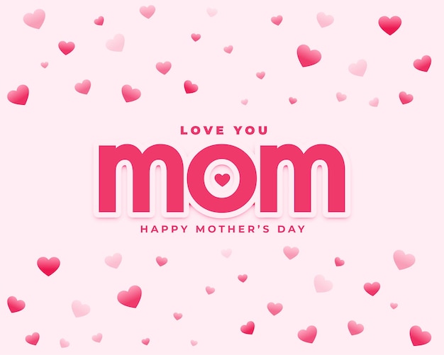 Люблю тебя мама день матери сердечко