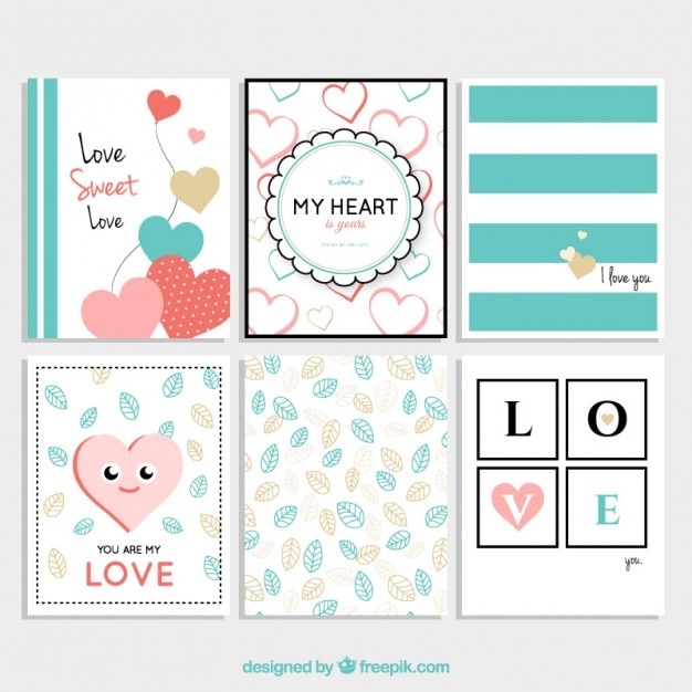 lovely cards for valentine 