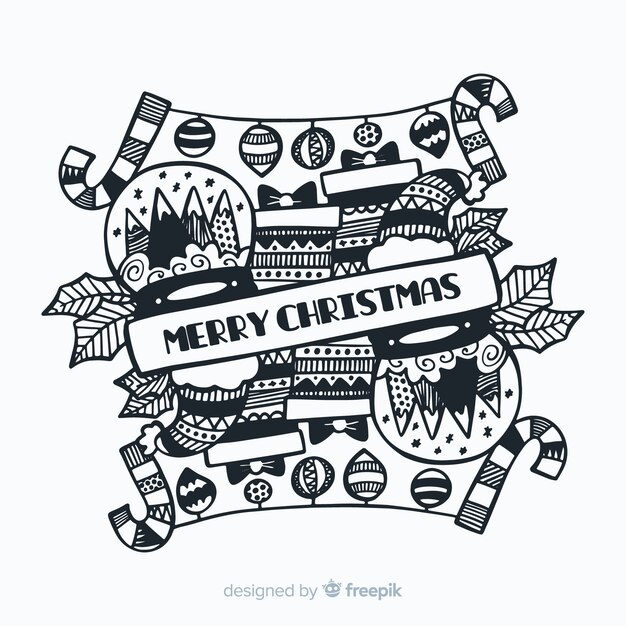 Lovely christmas background concept