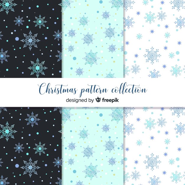 Lovely christmas pattern collection