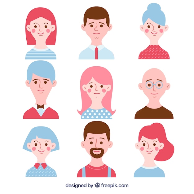 Lovely collection of fun avatars