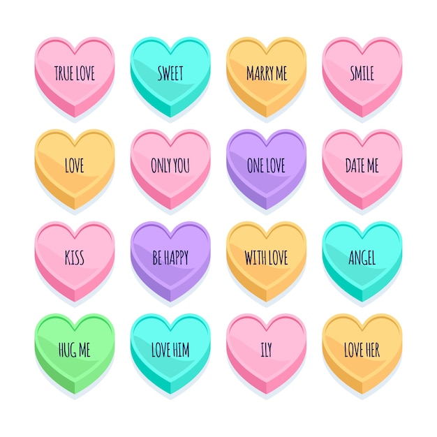 Blank Candy Heart Images – Browse 38,093 Stock Photos, Vectors