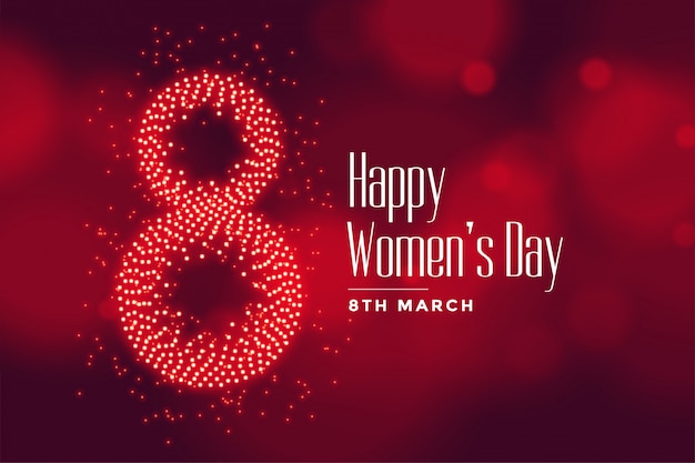 Lovely happy womens day wishes card