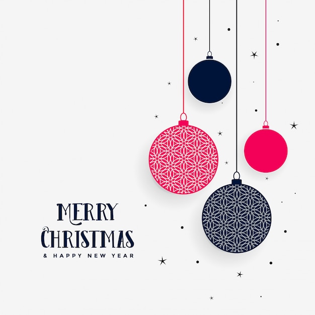 Free vector lovely merry christmas greeting