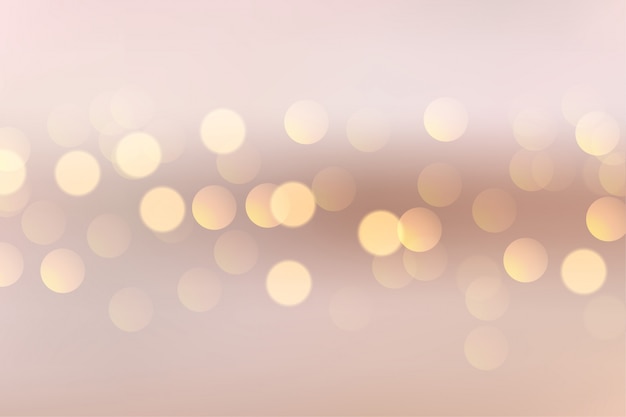 Lovely soft background with circular bokeh lights