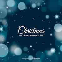 Free vector lovely sparkling christmas background