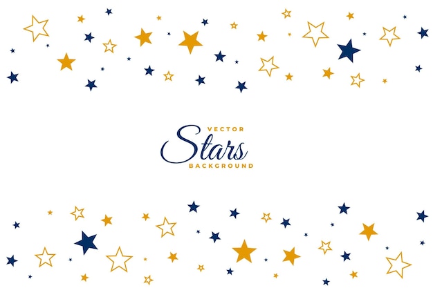 Free vector lovely twinkle stars background design vector