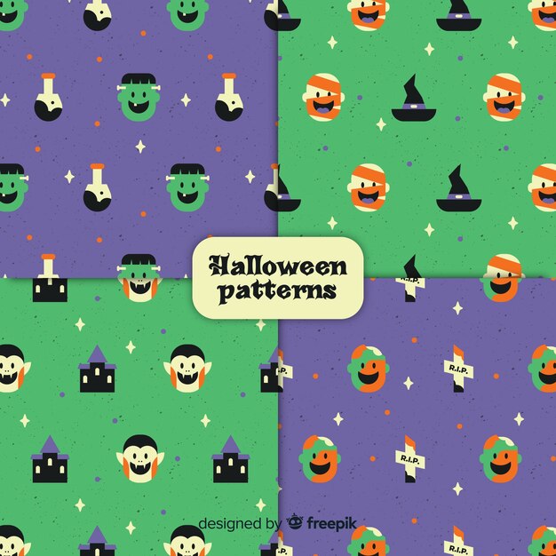 Lovely vintage halloween pattern collection
