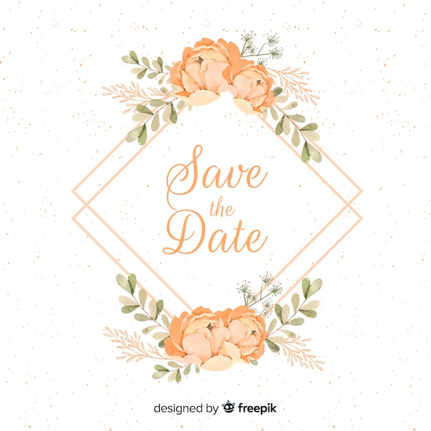 Download Free Lovely Watercolor Floral Frame Svg Dxf Eps Png Digital Cut Files Etsy