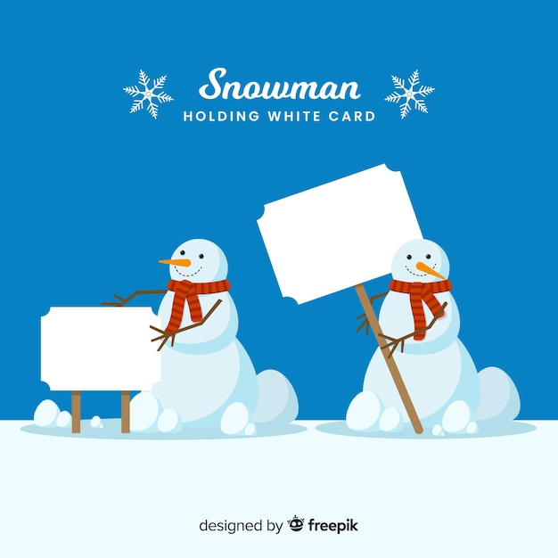 Free vector lovely winter character collection