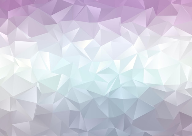 Бесплатное векторное изображение Низкополигональная абстрактный пастельный геометрический фон