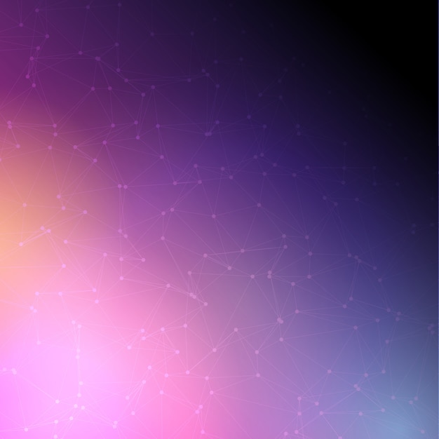 Бесплатное векторное изображение Низкий поли абстрактный фиолетовый фон