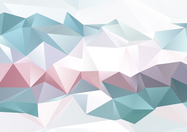 Free vector low poly abstract